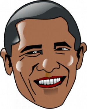 Obama Cartoon (.adobe illustrator (ai)) - Human vector #21315 ...