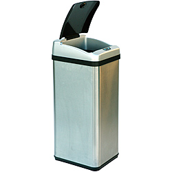 Stainless Steel Trash Cans | Overstock.com: Buy Kitchen Storage Online