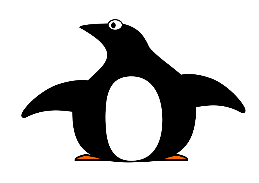Emperor penguin chick (head) Clipart, vector clip art online ...