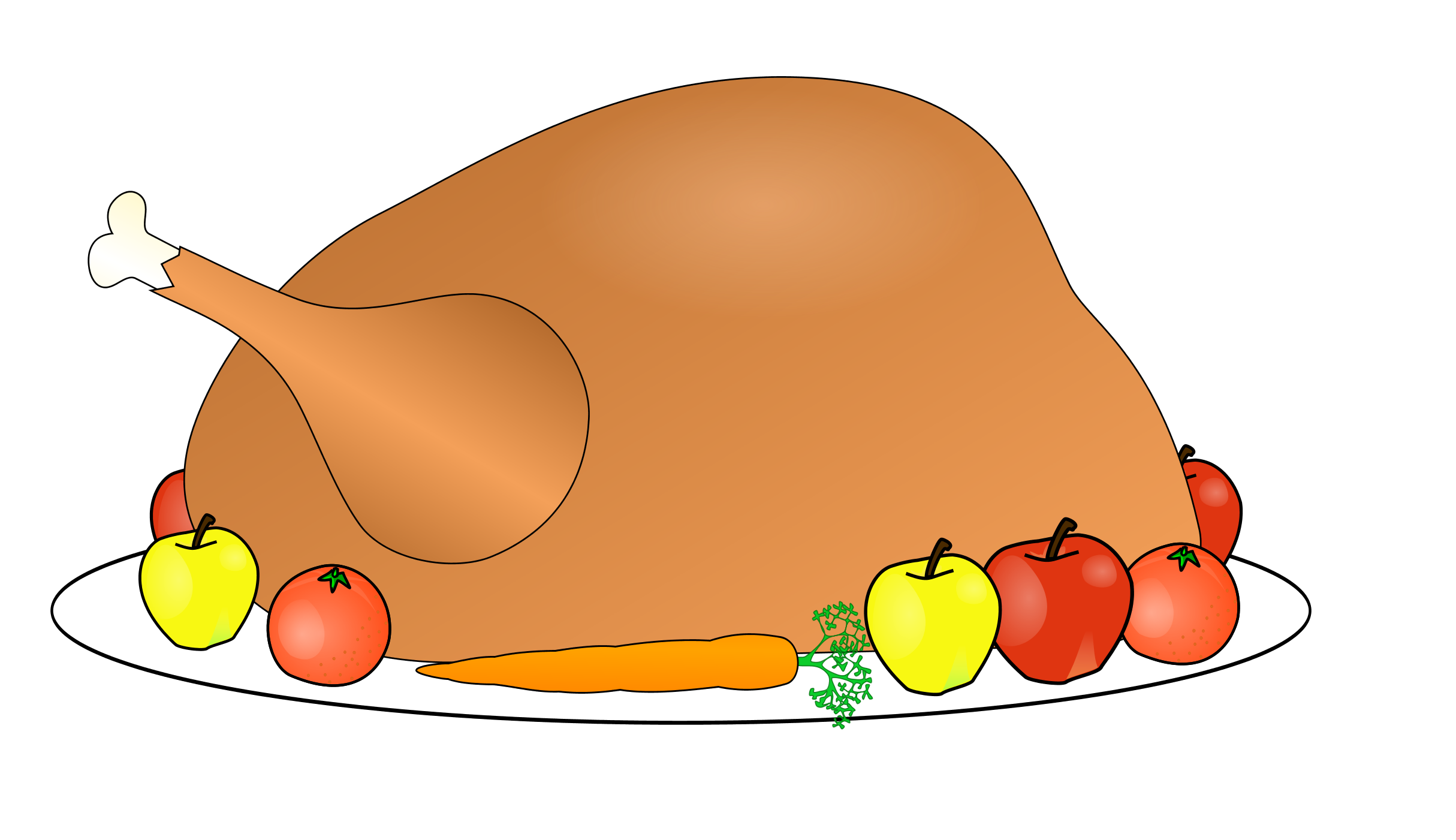 499 views Thanksgiving Food Art