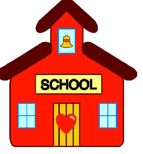 Red Schoolhouse Clipart