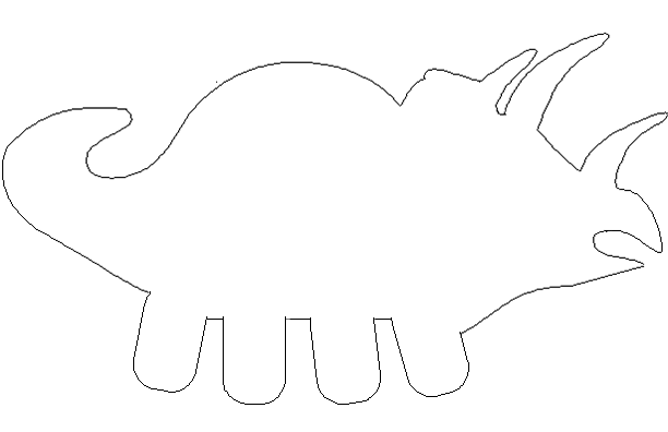 Dinosaur Outlines