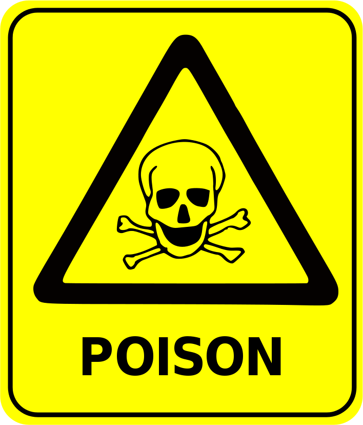 Poison Sign Clipart