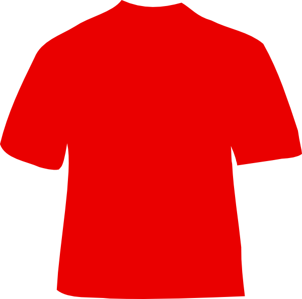 Plain Red T Shirt Template ClipArt Best
