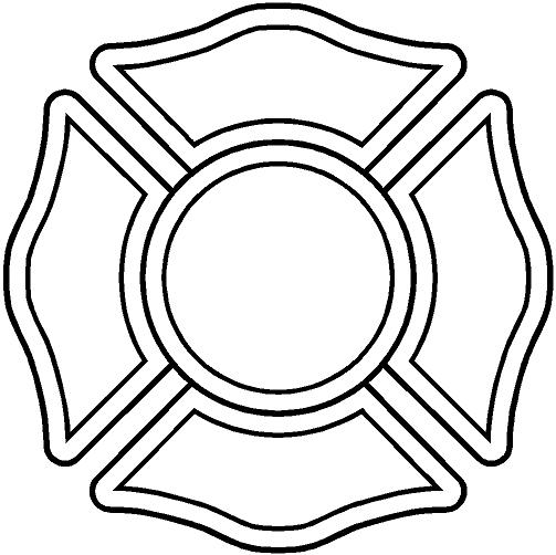 Fire Department Maltese Cross Clip Art