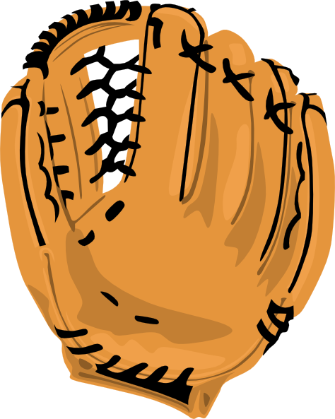 Baseball Glove Cartoon