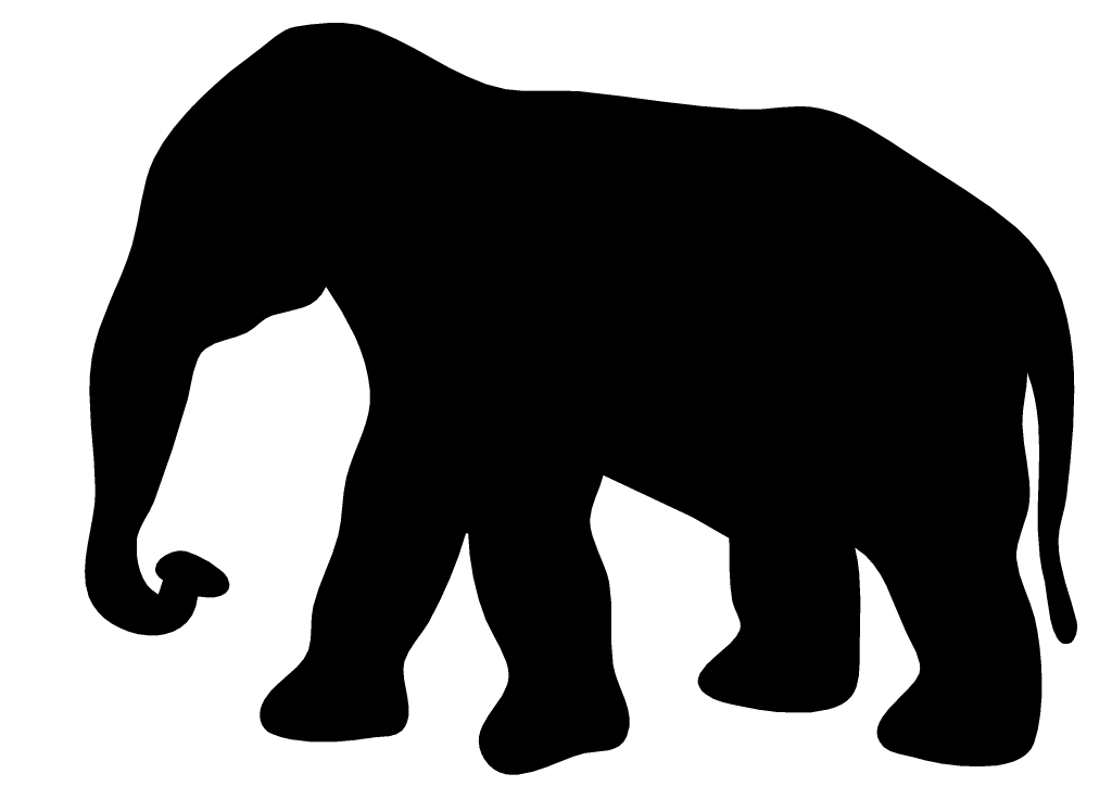 elephant silhouette.gif (1024×736) | Clip Art | Pinterest