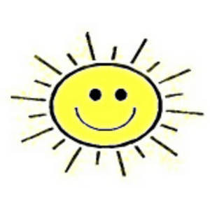 Free Clipart Picture of Smiley Face Sun - Polyvore