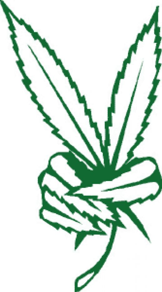 clipart cannabis leaf - photo #48