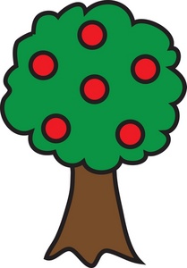 Tree Clipart Image - Fruit Tree