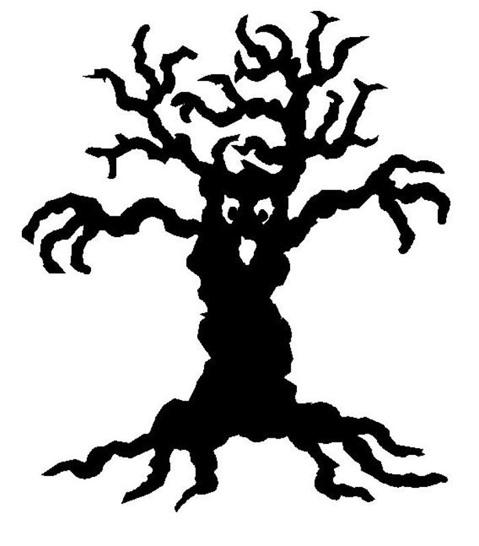 Spooky Tree Clipart Pictures