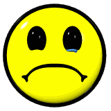 sad face symbol - sad face icon