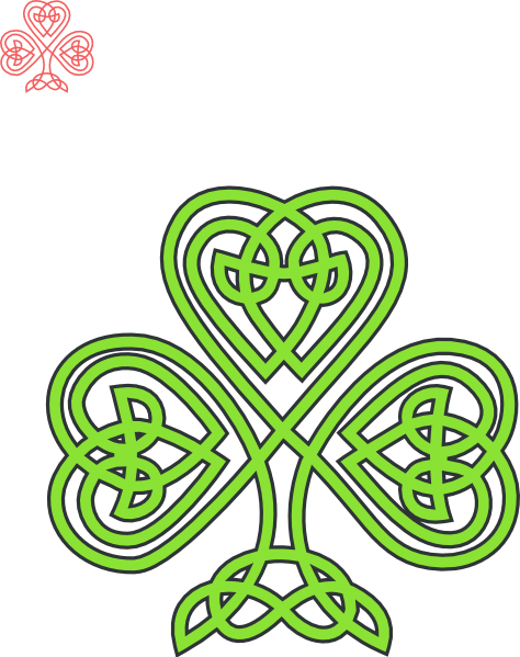 Celtic Shamrock Drawings - ClipArt Best