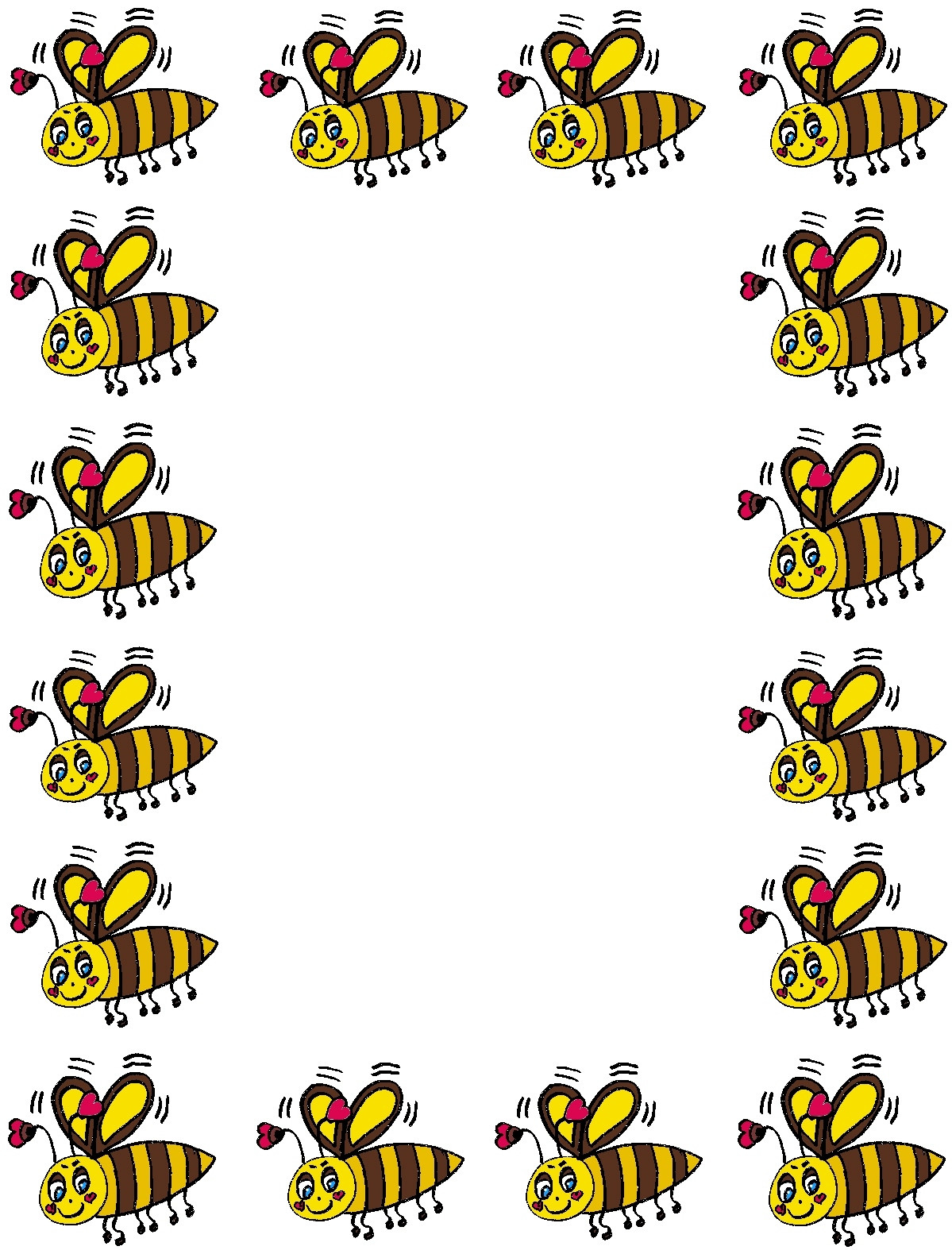 bumble bee clip art border - photo #22