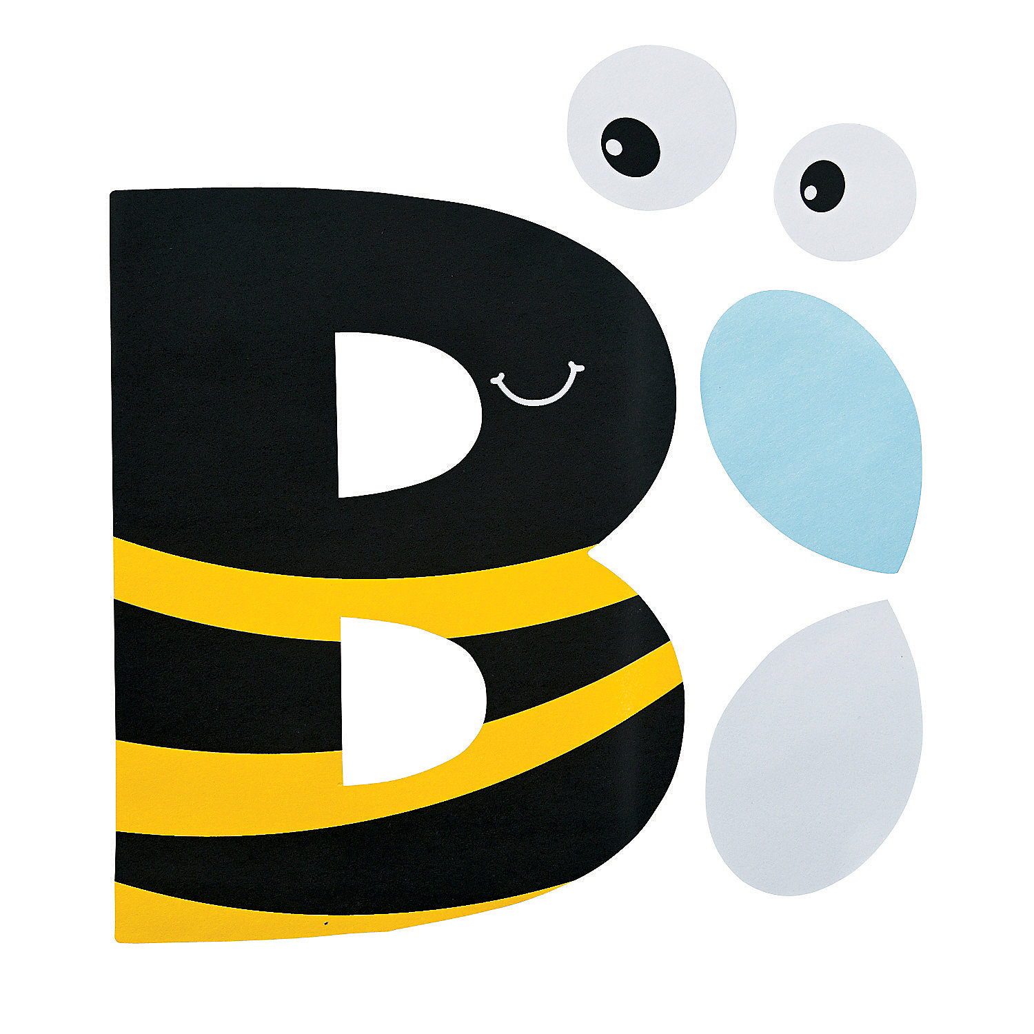 B Is For Bumblebee” Letter B Craft Kit - Oriental Trading