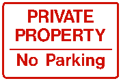 No Parking Signs, a wide selection to buy online from Signs of ...