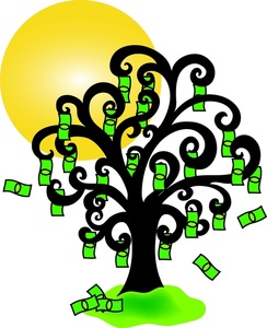 Money Tree Clipart Image - Money Tree Design