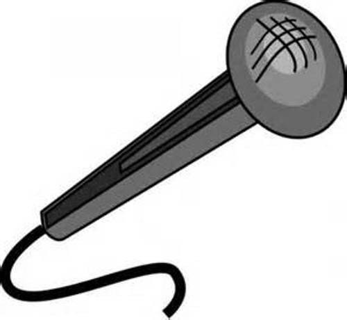 Microphone open mic logos clipart - Clipartix