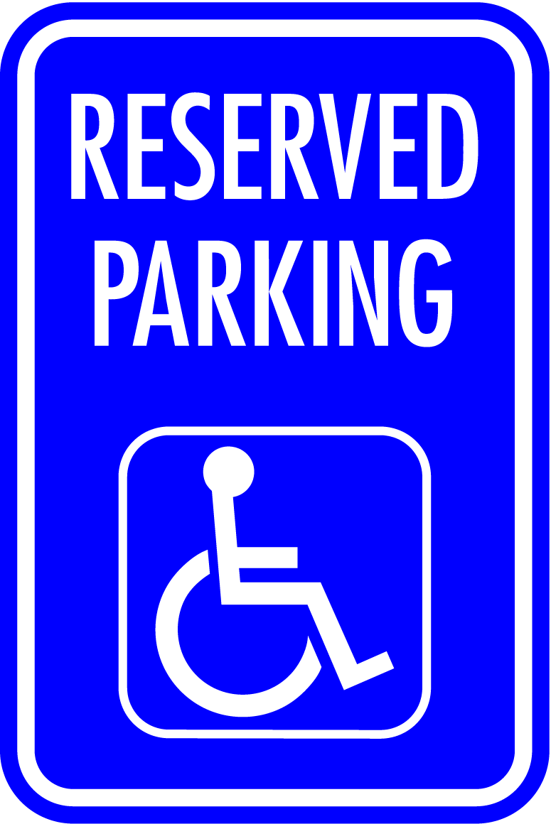Ada Parking Sign