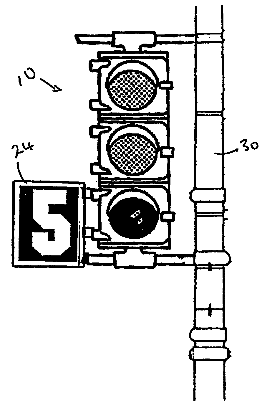 Patent US20020005790 - Green light (traffic signal) countdown ...