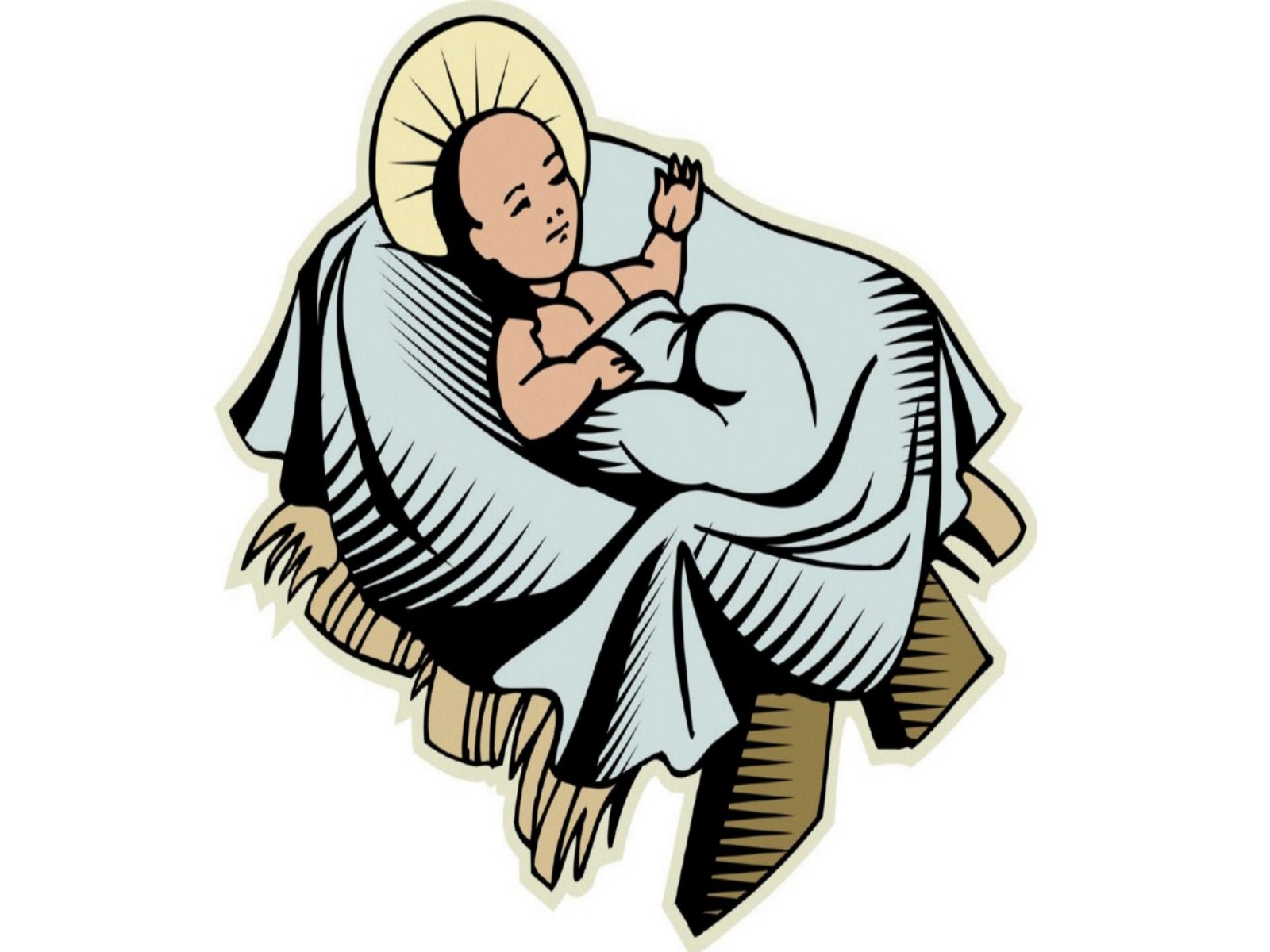 Baby Jesus Cartoon