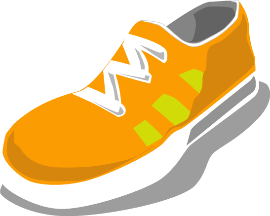 Running Shoes Clipart