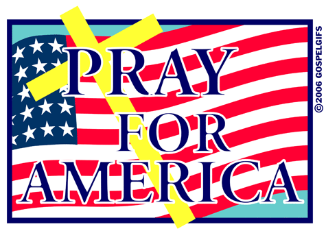 Pray for America -- Free Quality Christian Clip Art