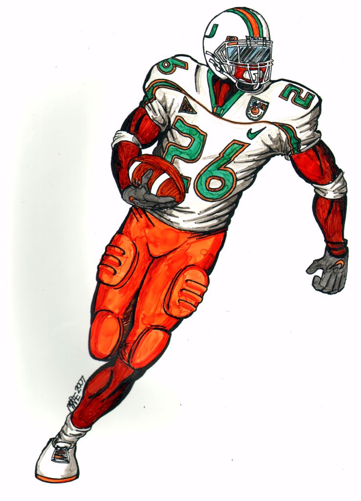 How To Draw Football Player