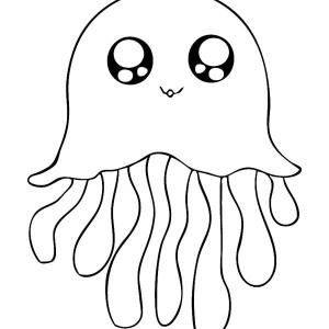 Jellyfish Coloring Pages Page 1