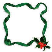 Christmas Ribbon Border Clipart - Free Clipart Images