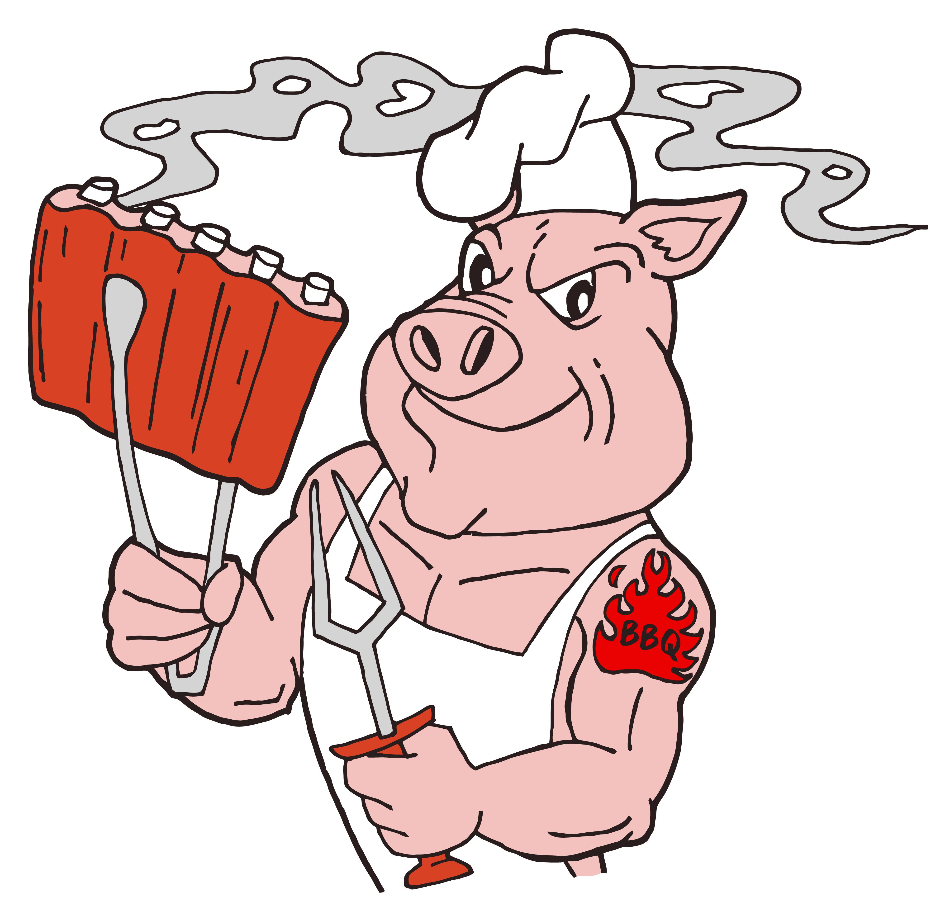 pig bbq logo