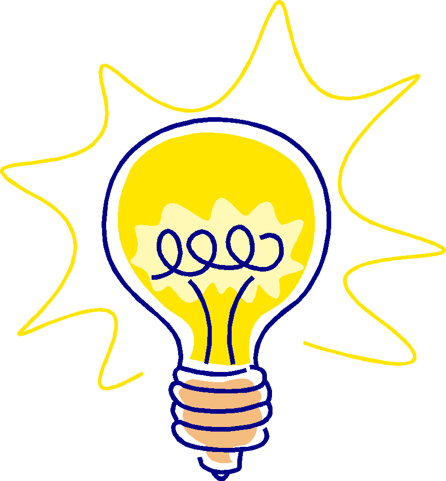 Clipart idea light bulb