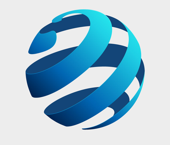 Globe Logo Concept - Free Vector Art
