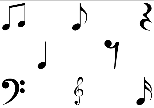 Music Notes Vector Art | Free Download Clip Art | Free Clip Art ...