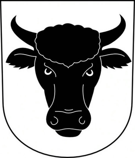 Cow Bull Horns Wipp Urdorf Coat Of Arms Clip Art Free Vector ...