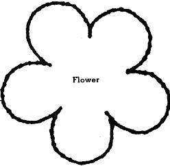 Best Photos of Flower Templates To Trace - Flower Pattern Cut Out ...