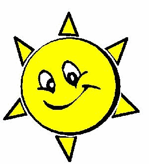 Sun animated clipart