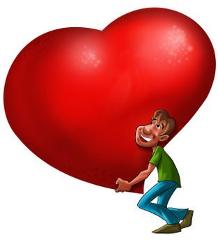 A Picture Of A Big Heart Clipart - Free to use Clip Art Resource