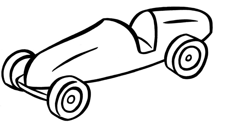 Pinewood Derby Car Clipart