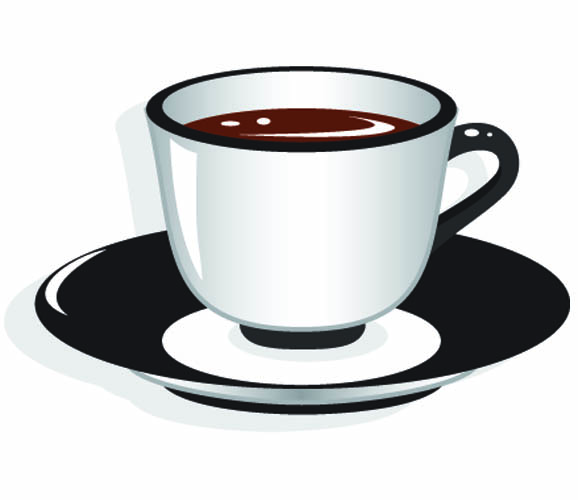 Clip Art Cup And Saucer - ClipArt Best