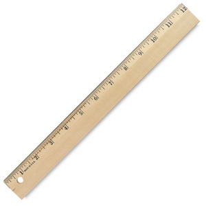 Wooden Rulers - Drafting & Architecture Art Supplies