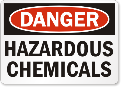 Hazardous-Chemicals-Danger-Sign 1, OSHA Safety Signs, OSHA Signs ...
