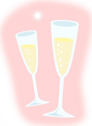 Champagne Glasses Clipart | Free Download Clip Art | Free Clip Art ...