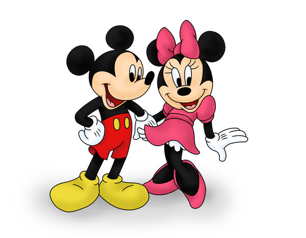 Mickey Mouse And Minnie Mouse | Free Download Clip Art | Free Clip ...