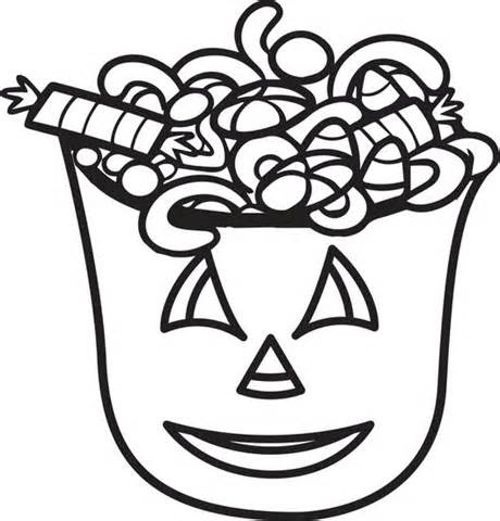 Candy Corn Coloring Page - AZ Coloring Pages