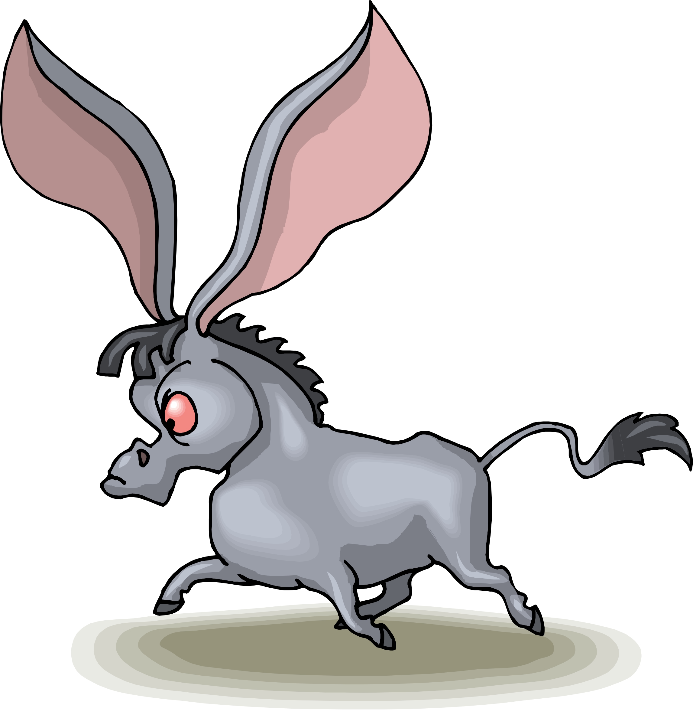 Cartoon Donkey