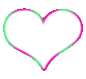 487 views Pink baby heart outline clipart
