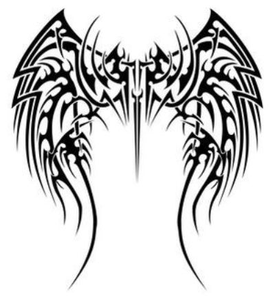 Printable Angel Wing Tattoos | Tattoo Artist Ideas