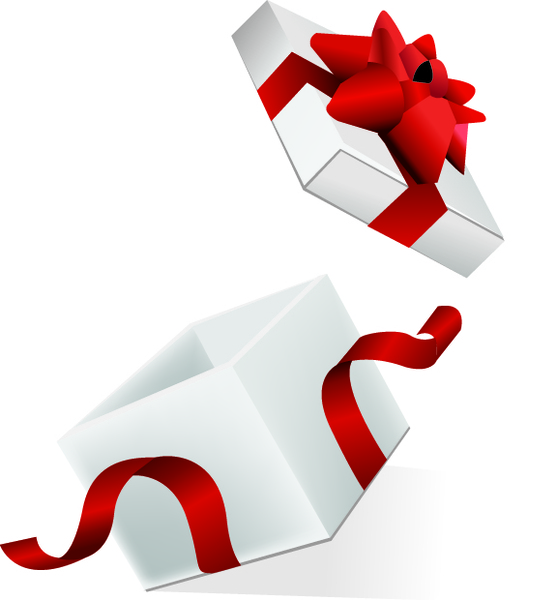 Free Gift Box Vector