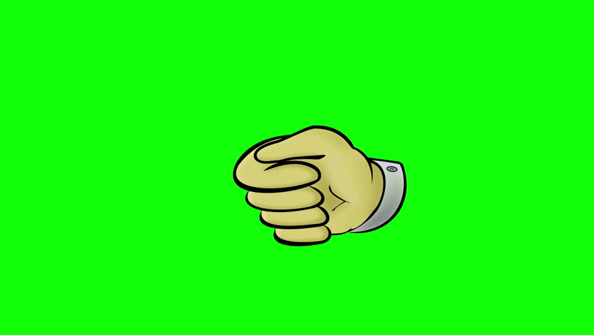 Thumbs Up Animation. Asian Male Hand Appears And Gives Thumbs Up ...